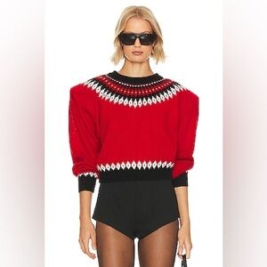 Ronny kobo Bonnie Sweater in Fairisle Multi